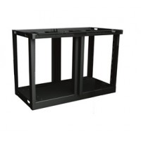 14 SPACE (24-1/2") C5 CREDENZA RACK FRAME ONLY, 20" DEEP, 2 BAY
